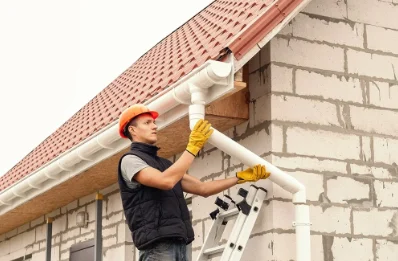 Pose et remplacement de gouttières à Buire